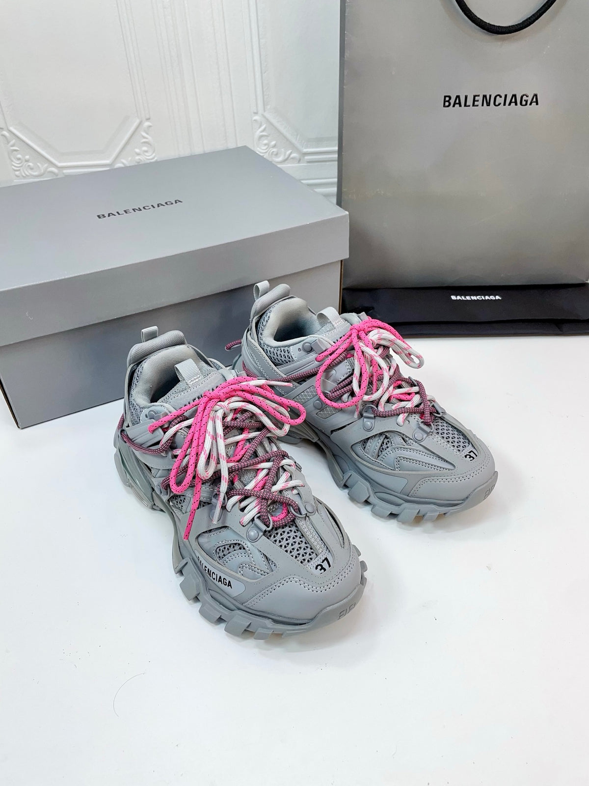 Balenciaga Gray Designer Shoes - detail image 3