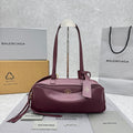 Balenciaga 92945SMALL Burgundy & Red Mini Bag