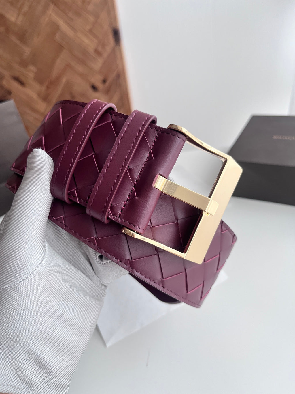 Bottega Veneta 826206V4R442250 Burgundy & Red Designer Watch - detail image 2