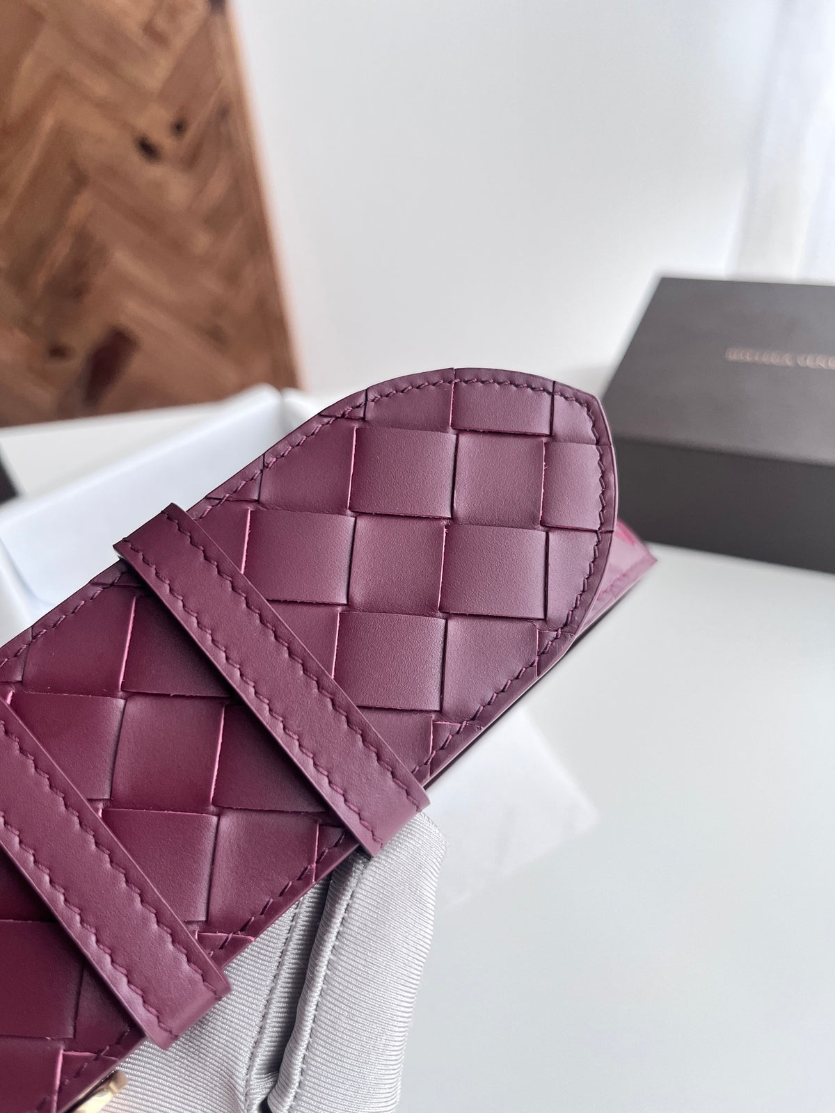 Bottega Veneta 826206V4R442250 Burgundy & Red Designer Watch - detail image 6