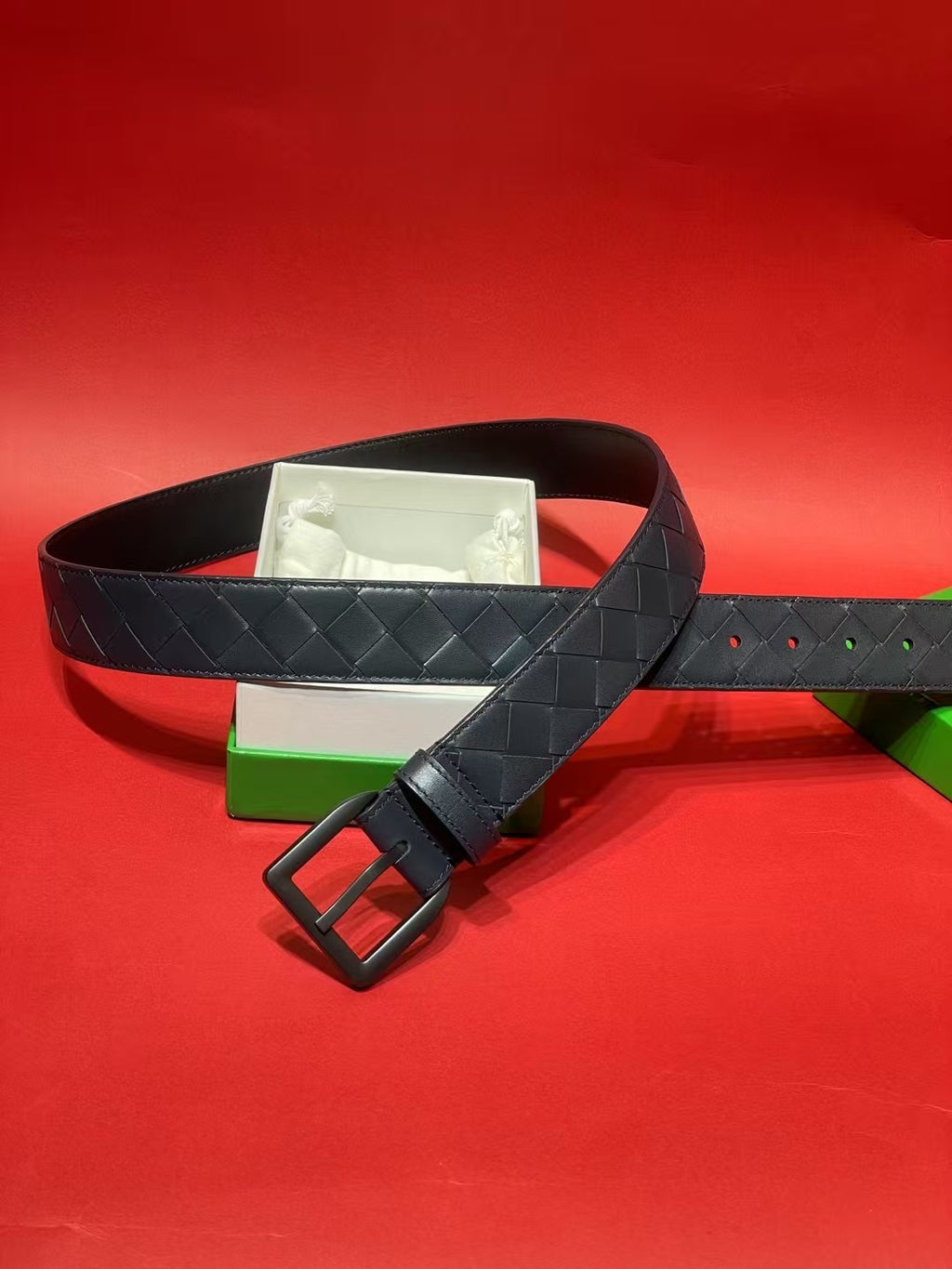 Bottega Veneta 826771V5N211019 Royal Blue & Blue Designer Belt Edition 3 - detail image 4
