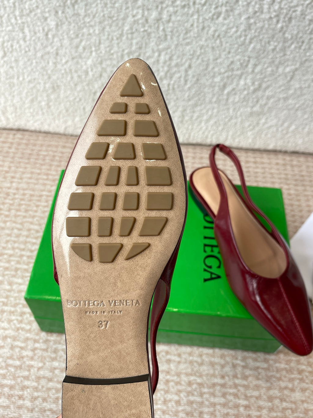 Bottega Veneta Green & Red Sandals EU 35-40 - detail image 9