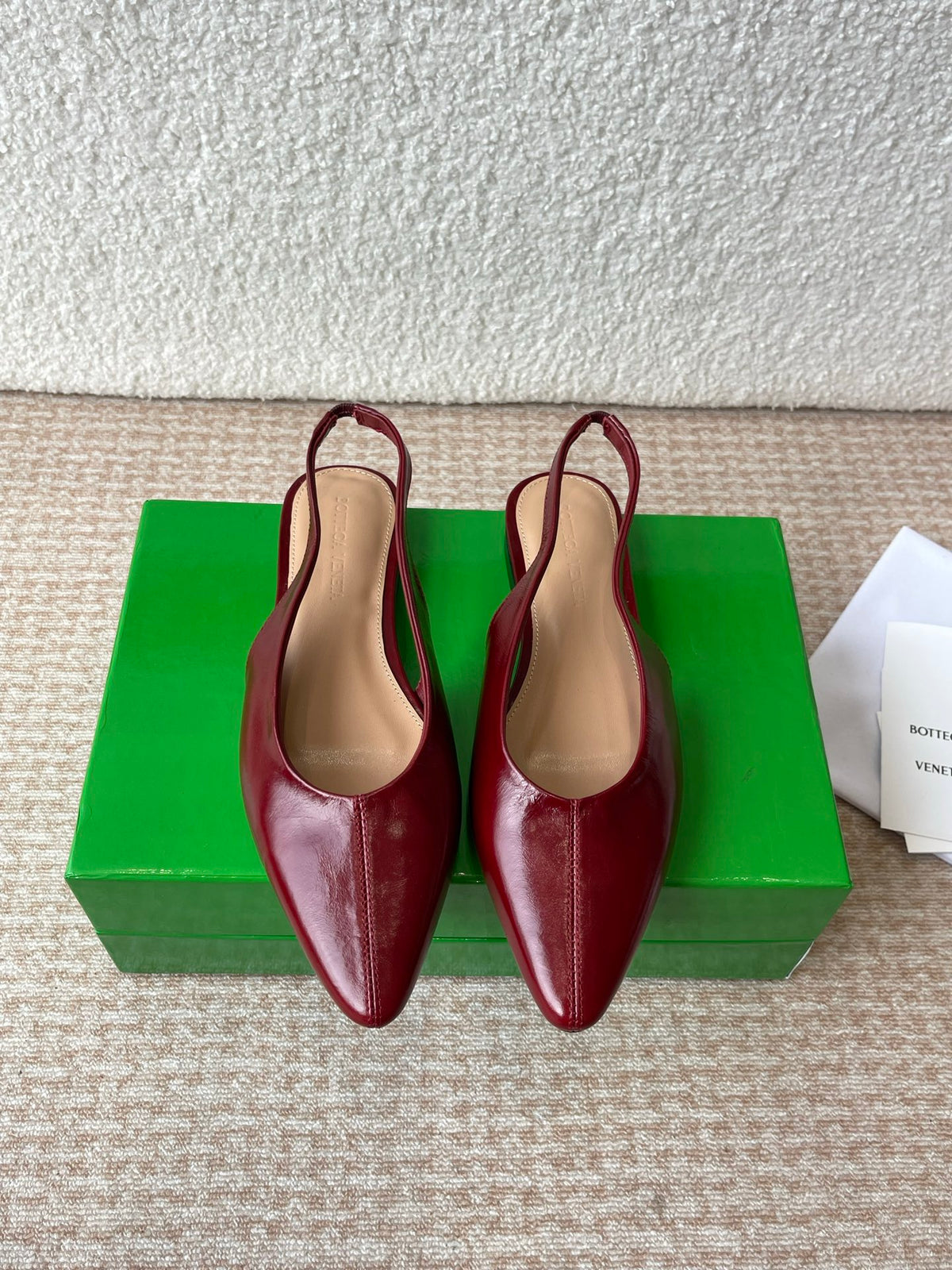 Bottega Veneta Green & Red Sandals EU 35-40