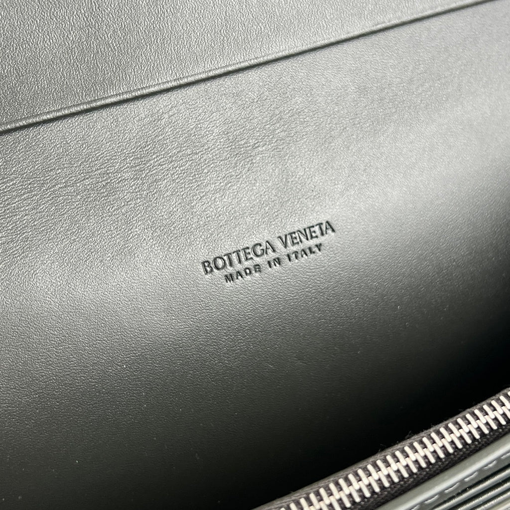 Bottega Veneta Charcoal Gray Designer Wallet Edition 3 - detail image 8