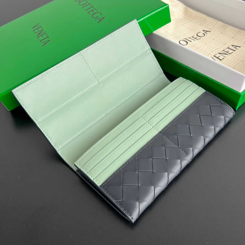 Bottega Veneta Charcoal Gray Designer Wallet Edition 2 - detail image 6