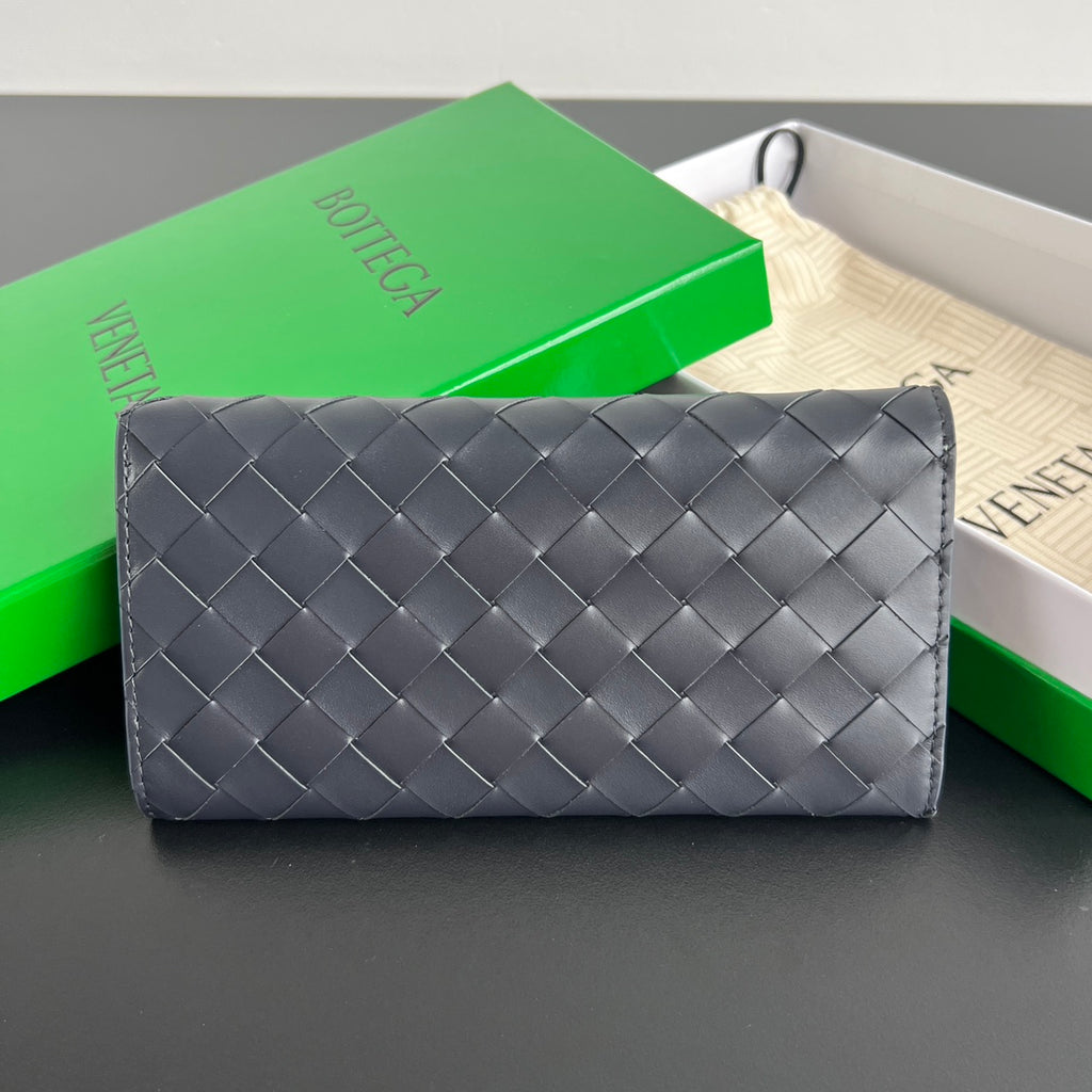 Bottega Veneta Charcoal Gray Designer Wallet Edition 2 - detail image 2