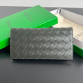 Bottega Veneta Charcoal Gray Designer Wallet