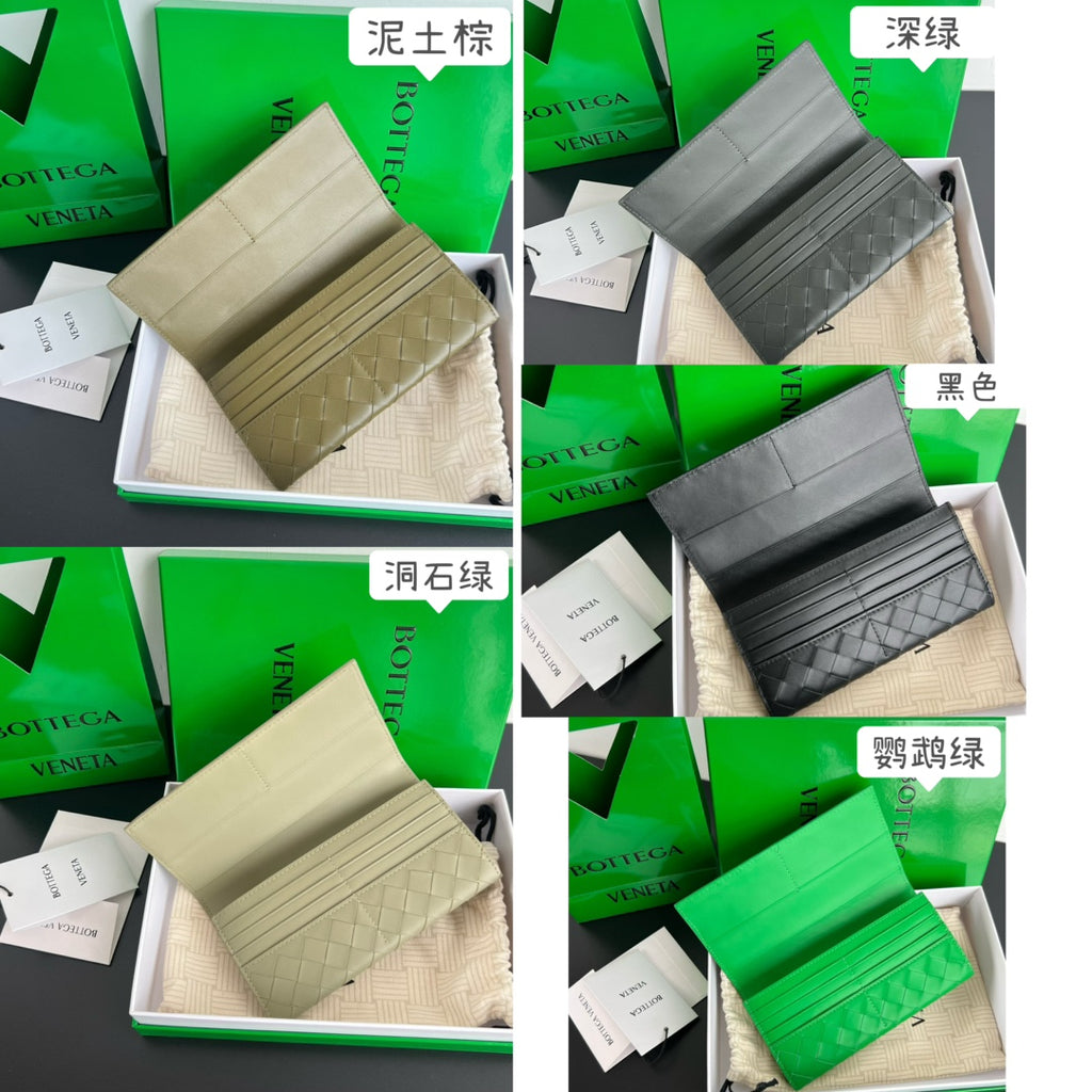Bottega Veneta Green Designer Wallet Edition 20