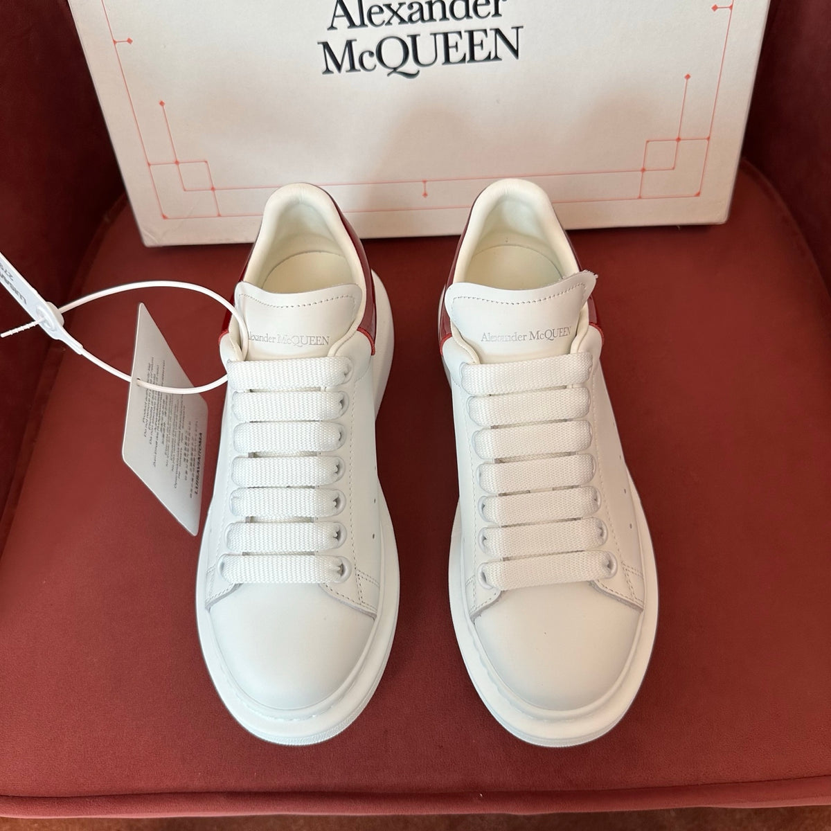 Alexander McQueen Red Sneakers EU 34-48 Edition 4