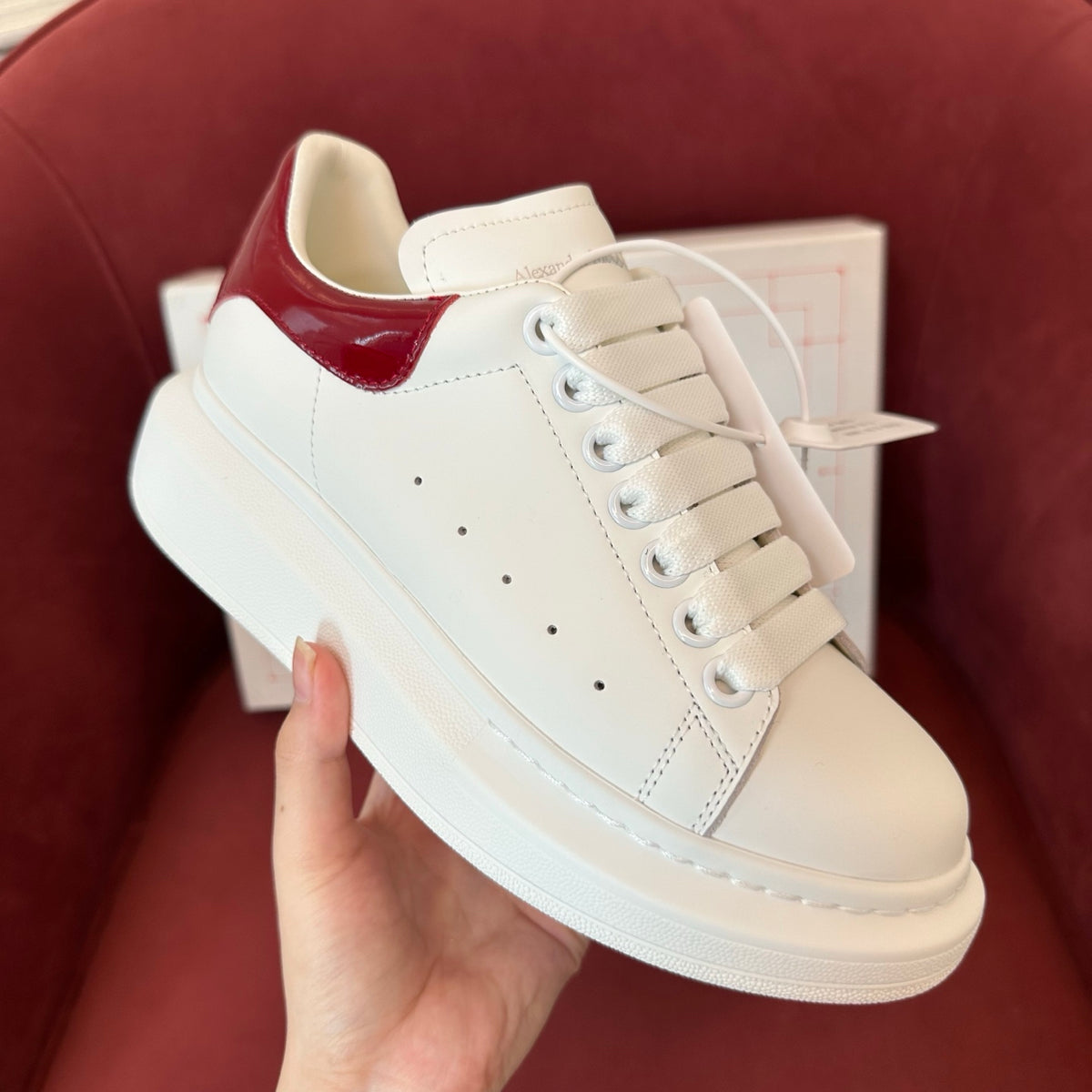 Alexander McQueen Red Sneakers EU 34-48 Edition 4 - detail image 4