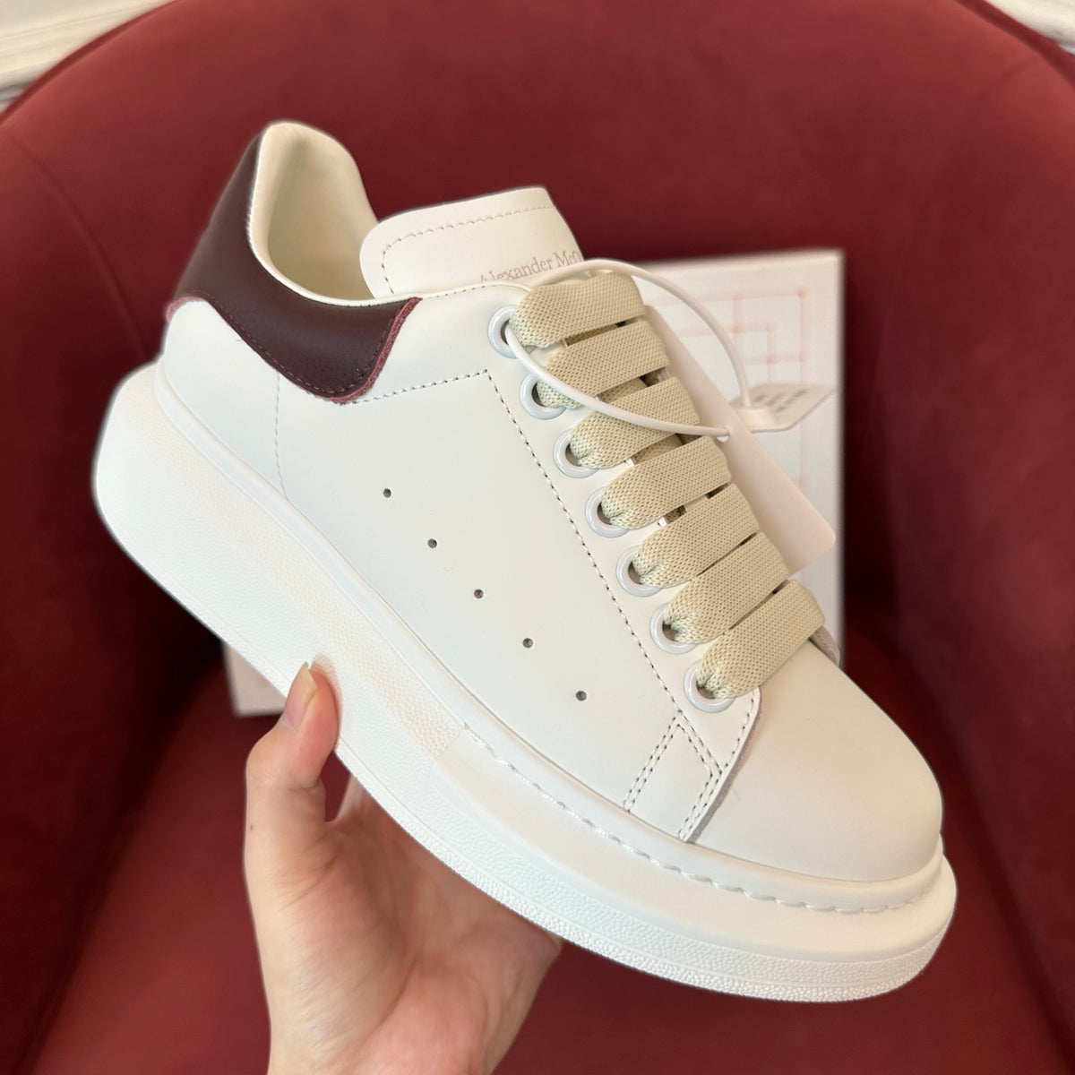Alexander McQueen Red Sneakers EU 34-48 Edition 3 - detail image 4