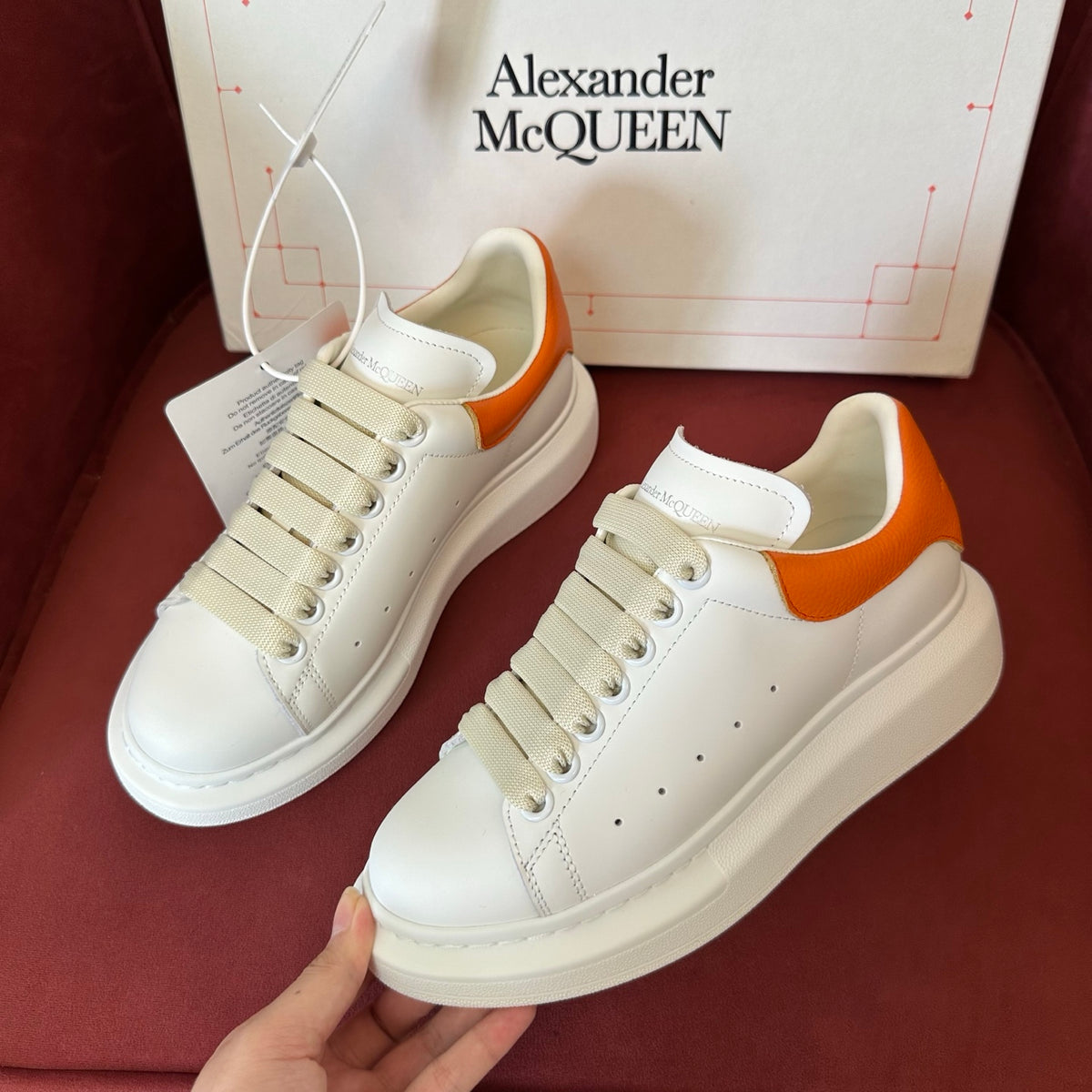 Alexander McQueen Red Sneakers EU 34-48 - detail image 2