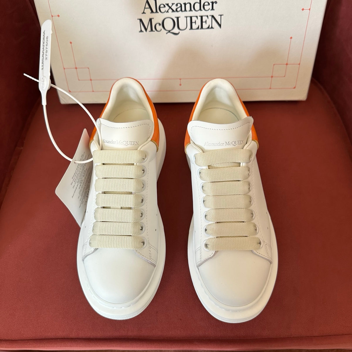 Alexander McQueen Red Sneakers EU 34-48