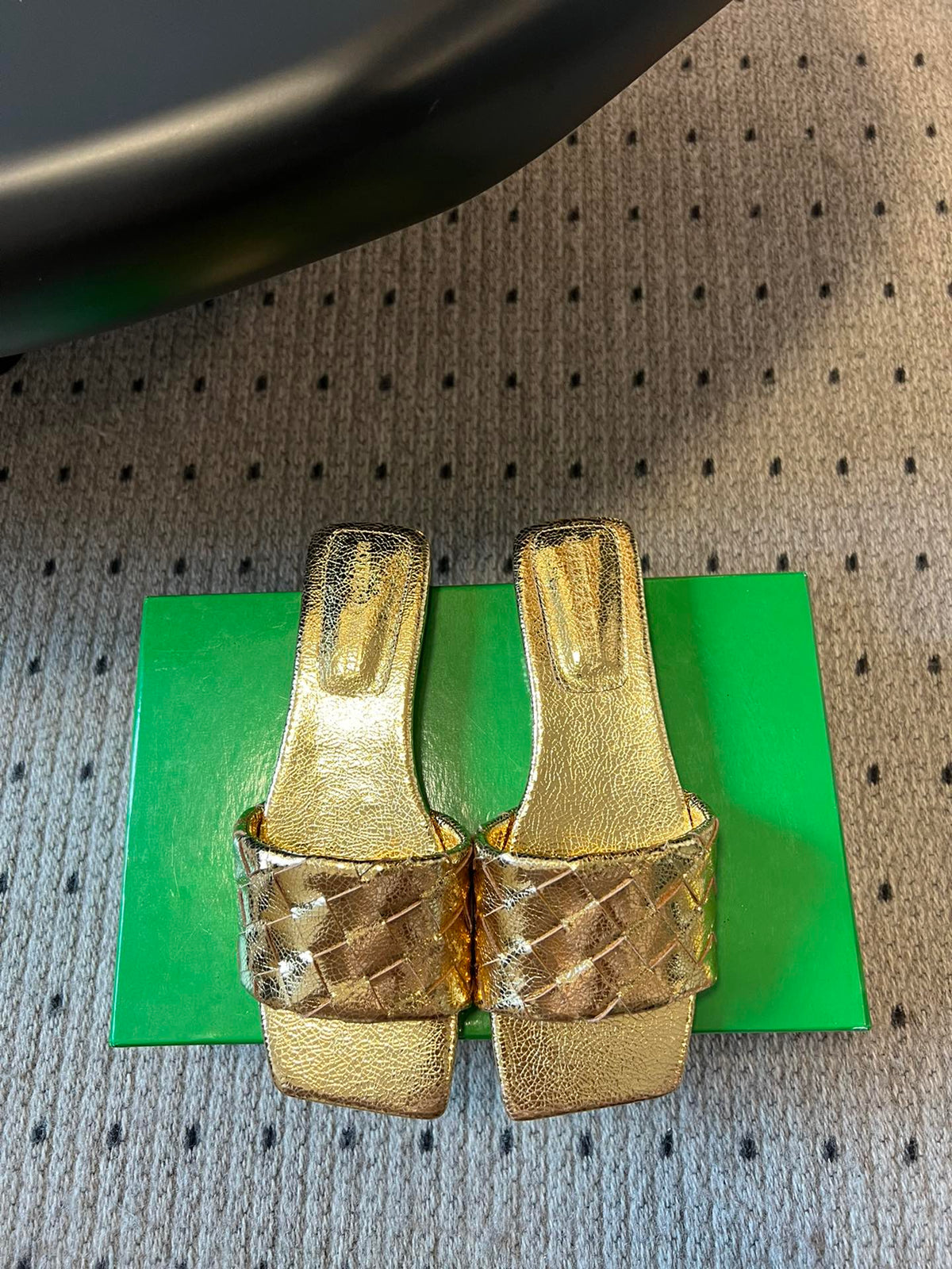 Bottega Veneta Brown & Olive Green Designer Shoes EU 35-41