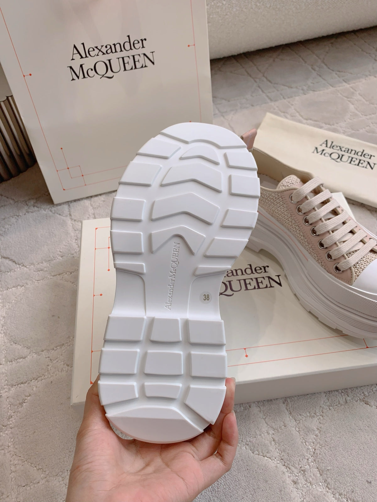 Alexander McQueen Gray Designer Shoes EU 35-44 Edition 5 - detail image 9