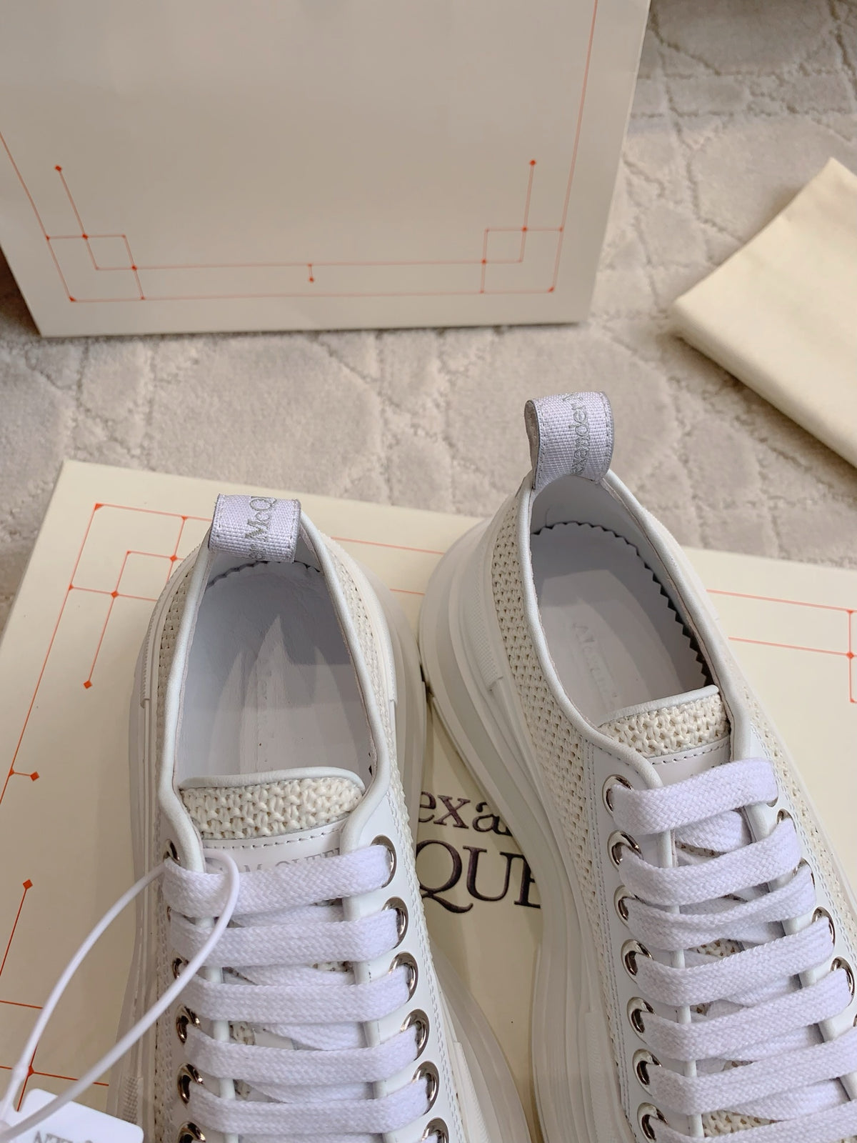Alexander McQueen Gray Designer Shoes EU 35-44 Edition 4 - detail image 6