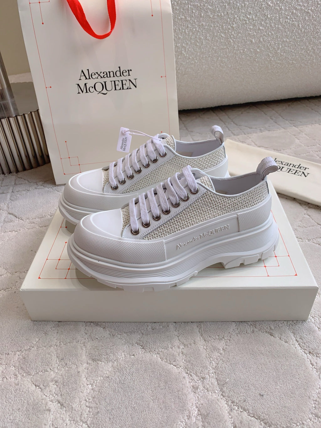 Alexander McQueen Gray Designer Shoes EU 35-44 Edition 4 - detail image 2