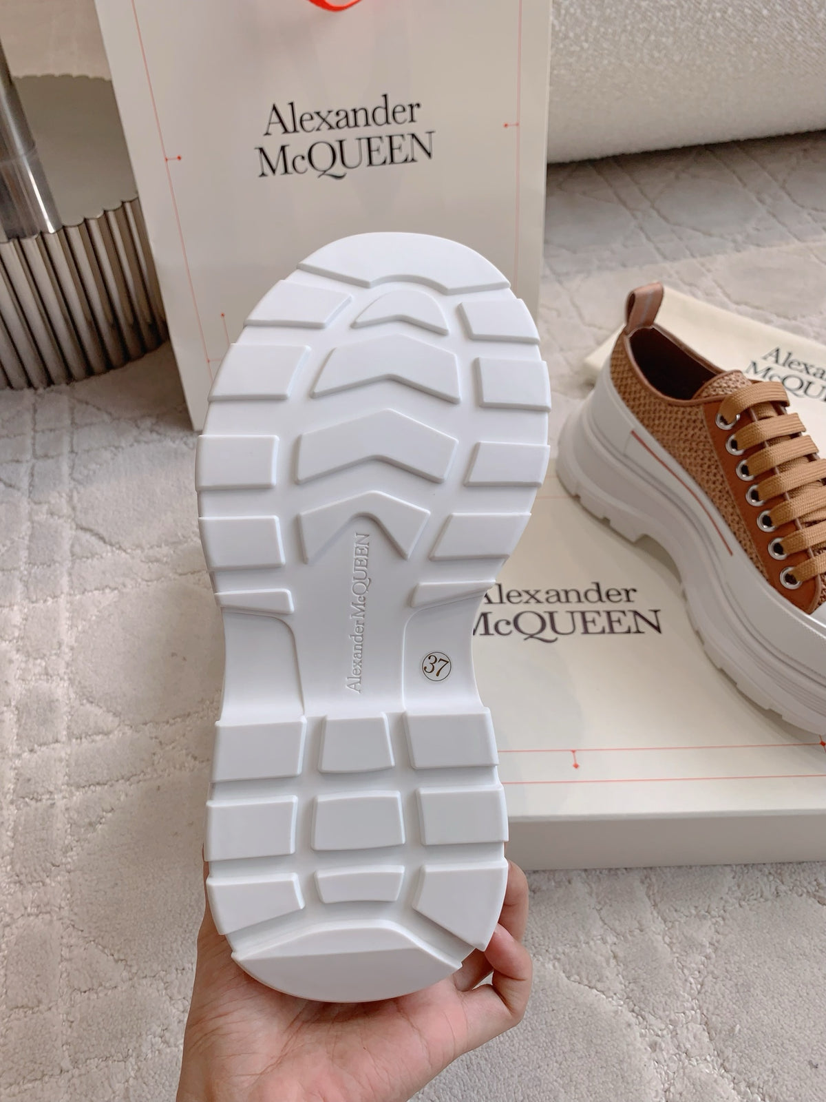 Alexander McQueen Brown Designer Shoes EU 35-44 Edition 34 - detail image 9