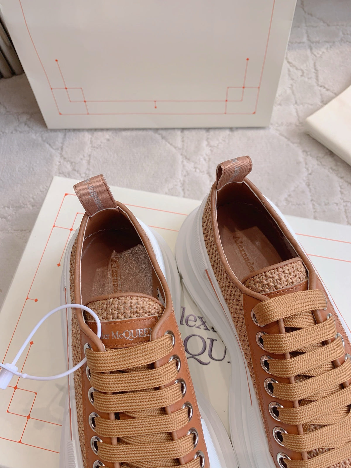 Alexander McQueen Brown Designer Shoes EU 35-44 Edition 34 - detail image 6