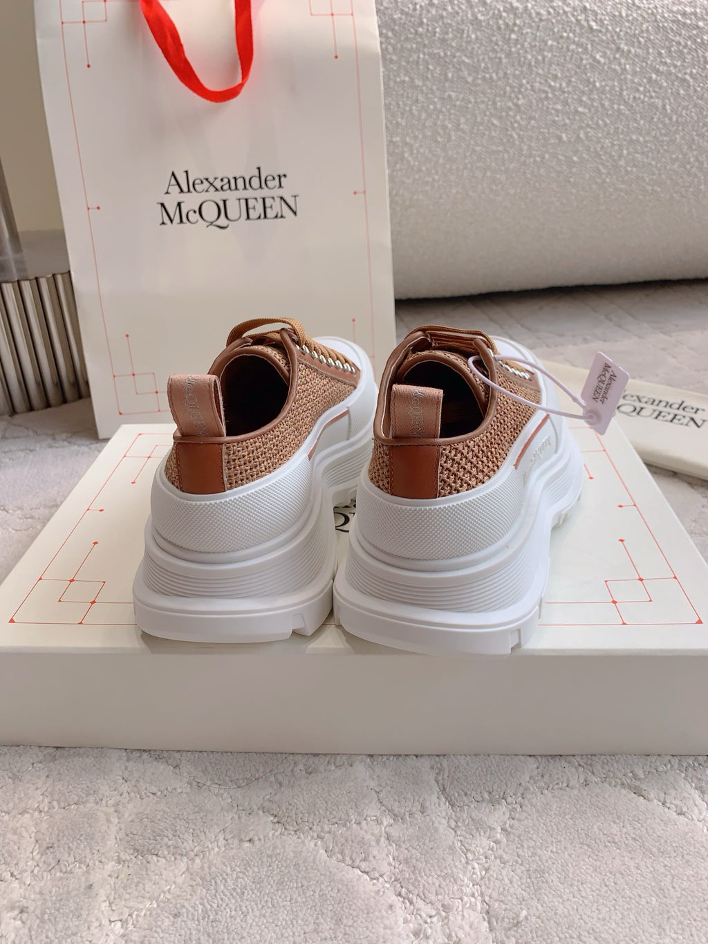 Alexander McQueen Brown Designer Shoes EU 35-44 Edition 34 - detail image 8