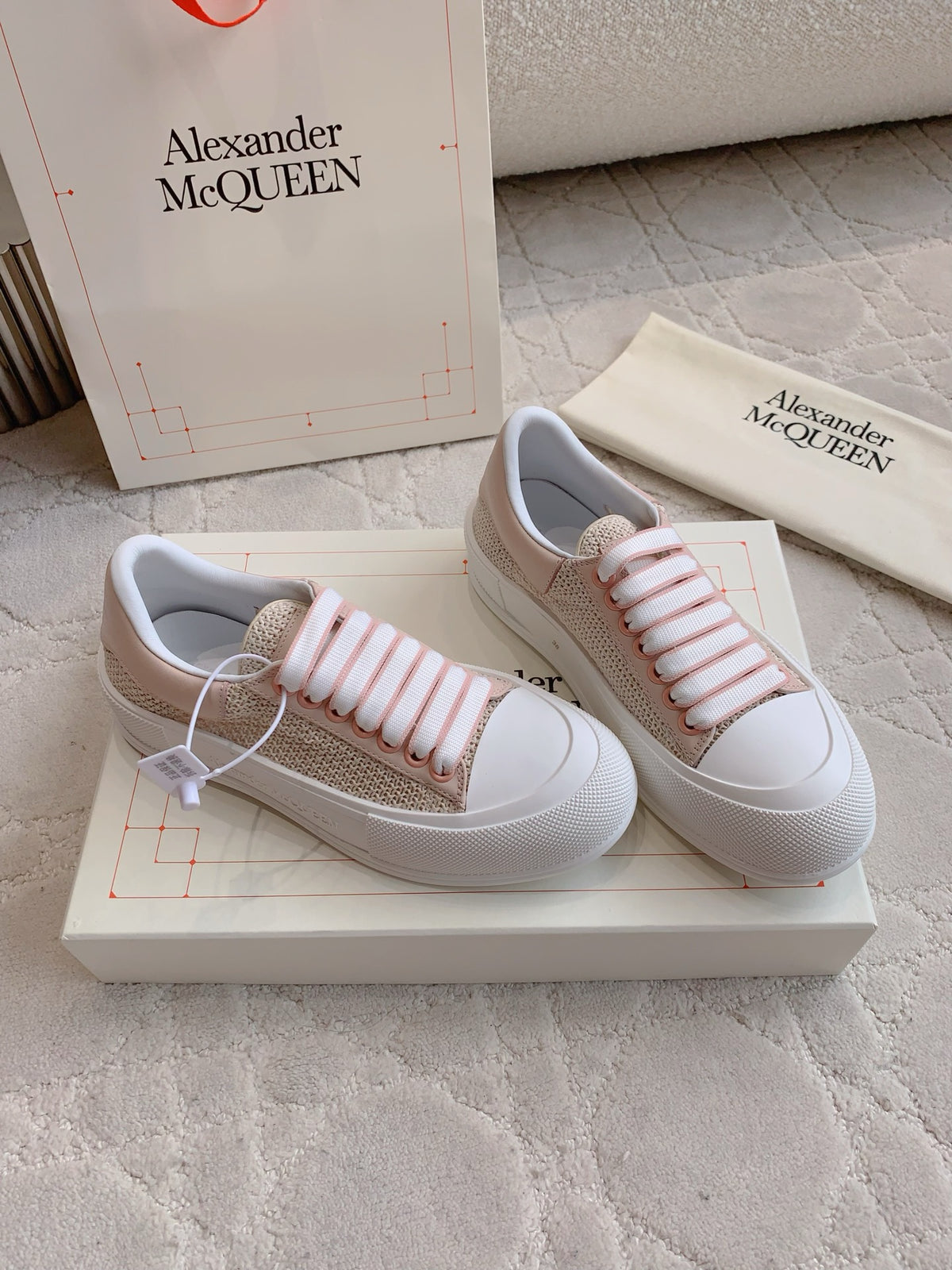 Alexander McQueen Gray Designer Shoes EU 35-44 Edition 7 - detail image 3