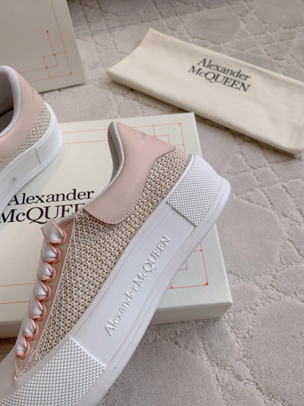 Alexander McQueen Gray Designer Shoes EU 35-44 Edition 7 - detail image 7