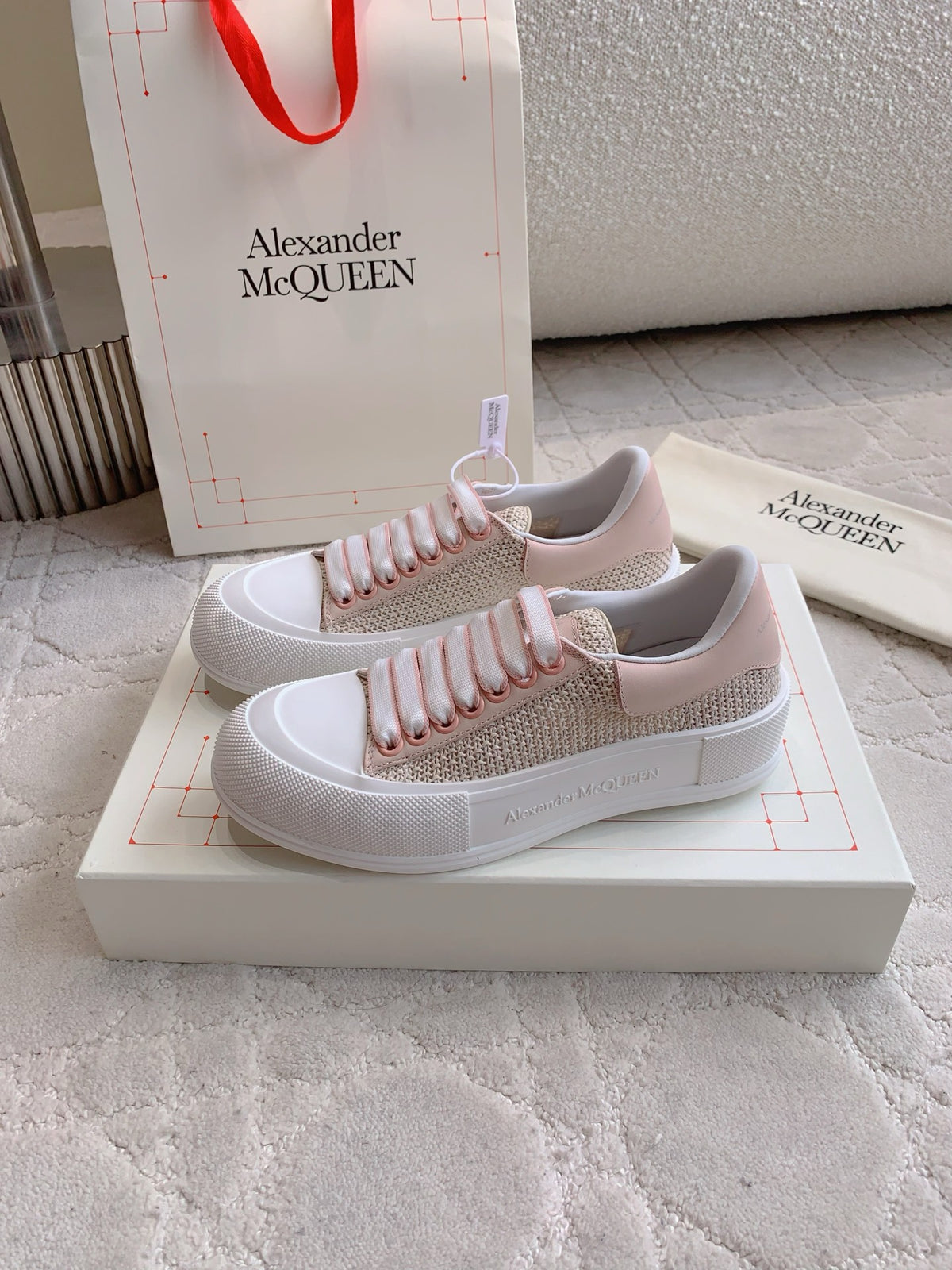 Alexander McQueen Gray Designer Shoes EU 35-44 Edition 7 - detail image 2