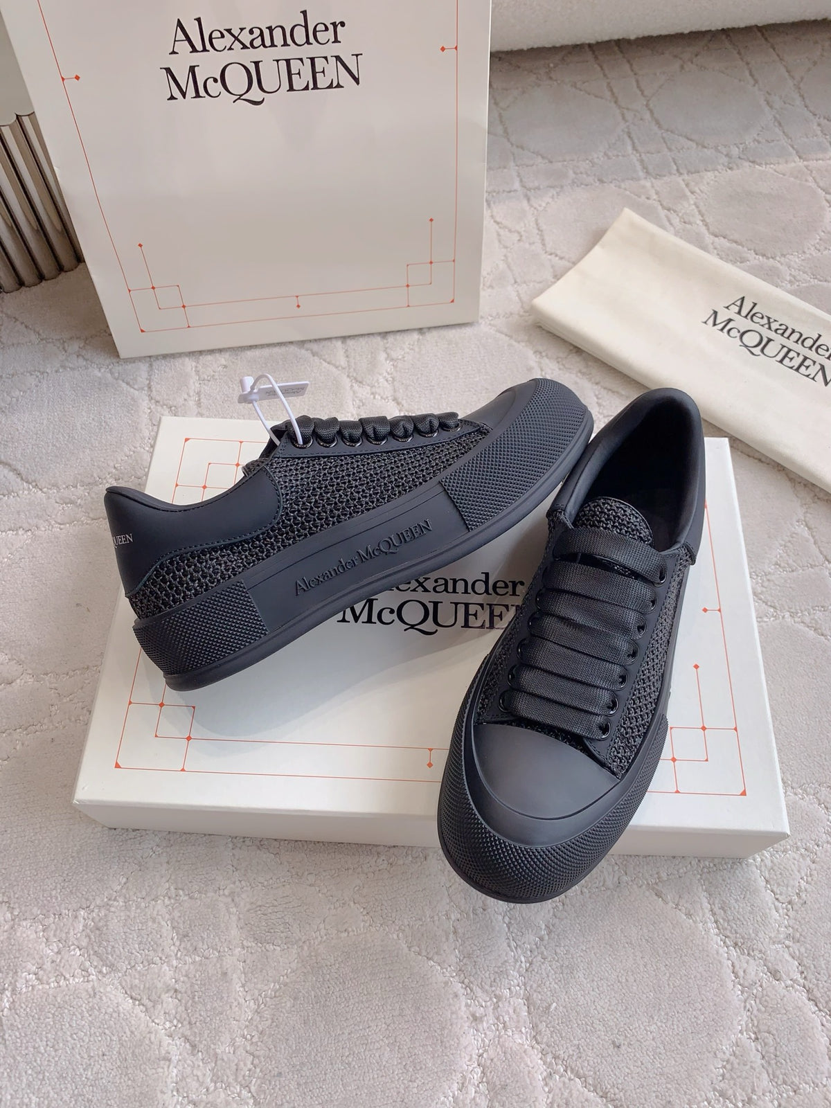 Alexander McQueen Black Designer Shoes EU 35-44 Edition 22 - detail image 4