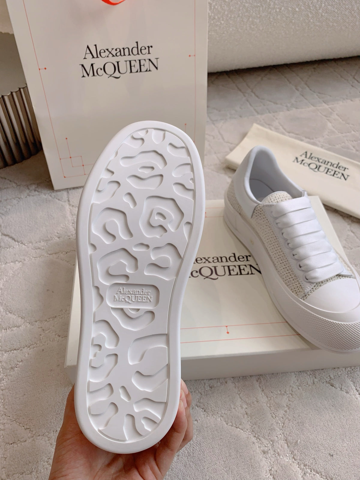 Alexander McQueen Gray Designer Shoes EU 35-44 Edition 6 - detail image 9