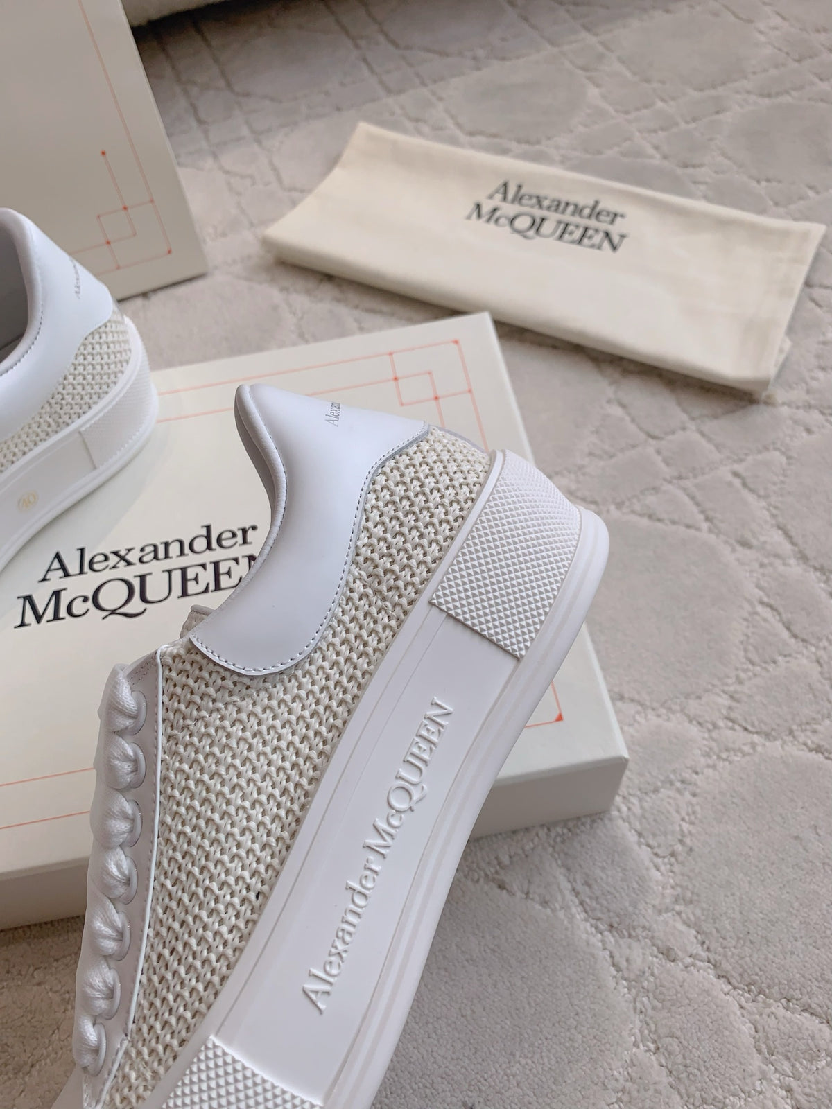 Alexander McQueen Gray Designer Shoes EU 35-44 Edition 6 - detail image 7
