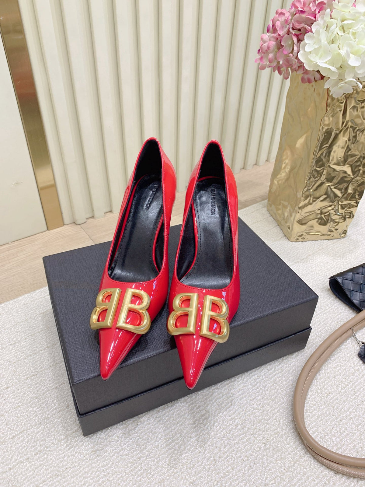 Balenciaga Red Designer Shoes EU 34-41 Edition 2