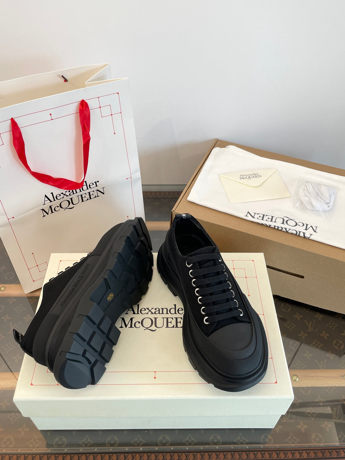 Alexander McQueen Black Designer Shoes Edition 4 - detail image 8