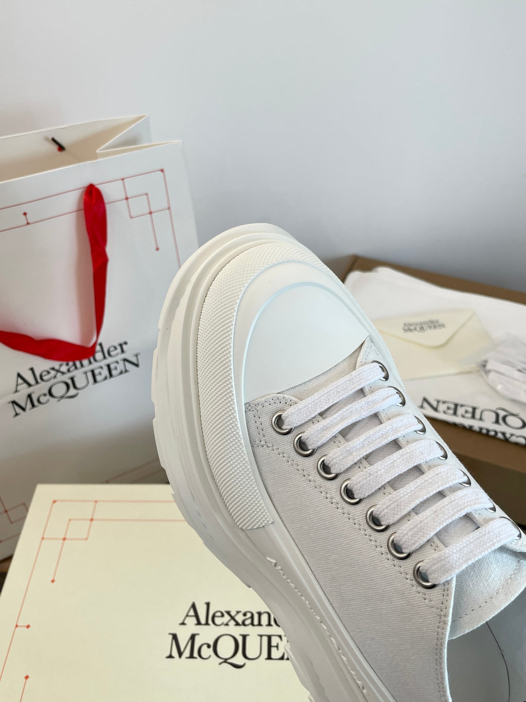 Alexander McQueen Silver Designer Shoes EU 35-44 - detail image 3