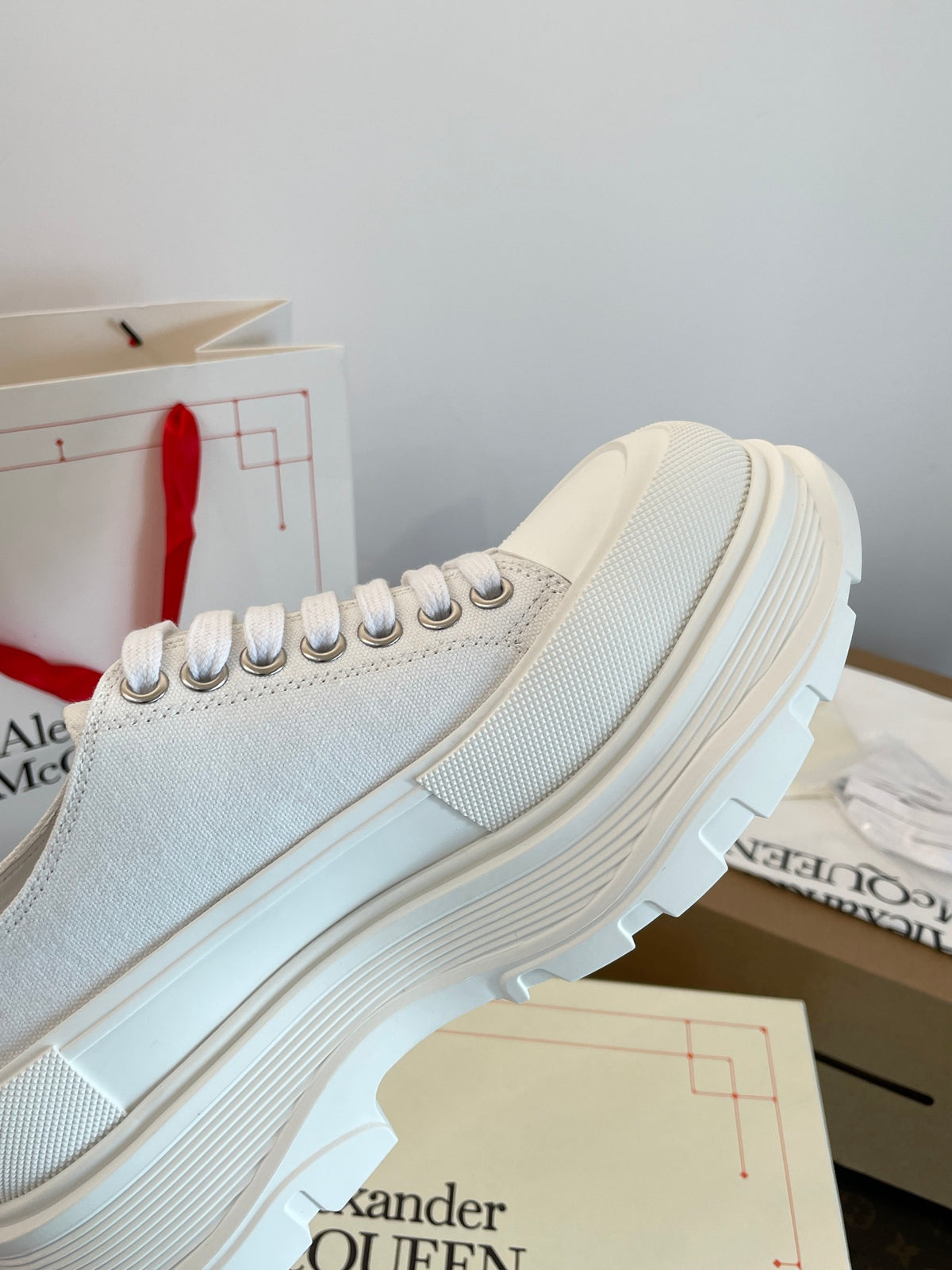 Alexander McQueen Silver Designer Shoes EU 35-44