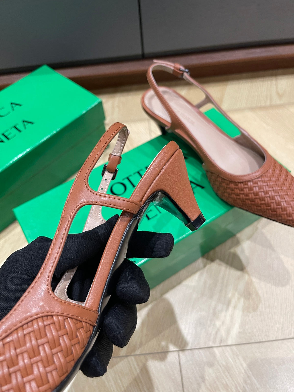 Bottega Veneta SIZE35 Green & Red Sandals EU 35-39 - detail image 6