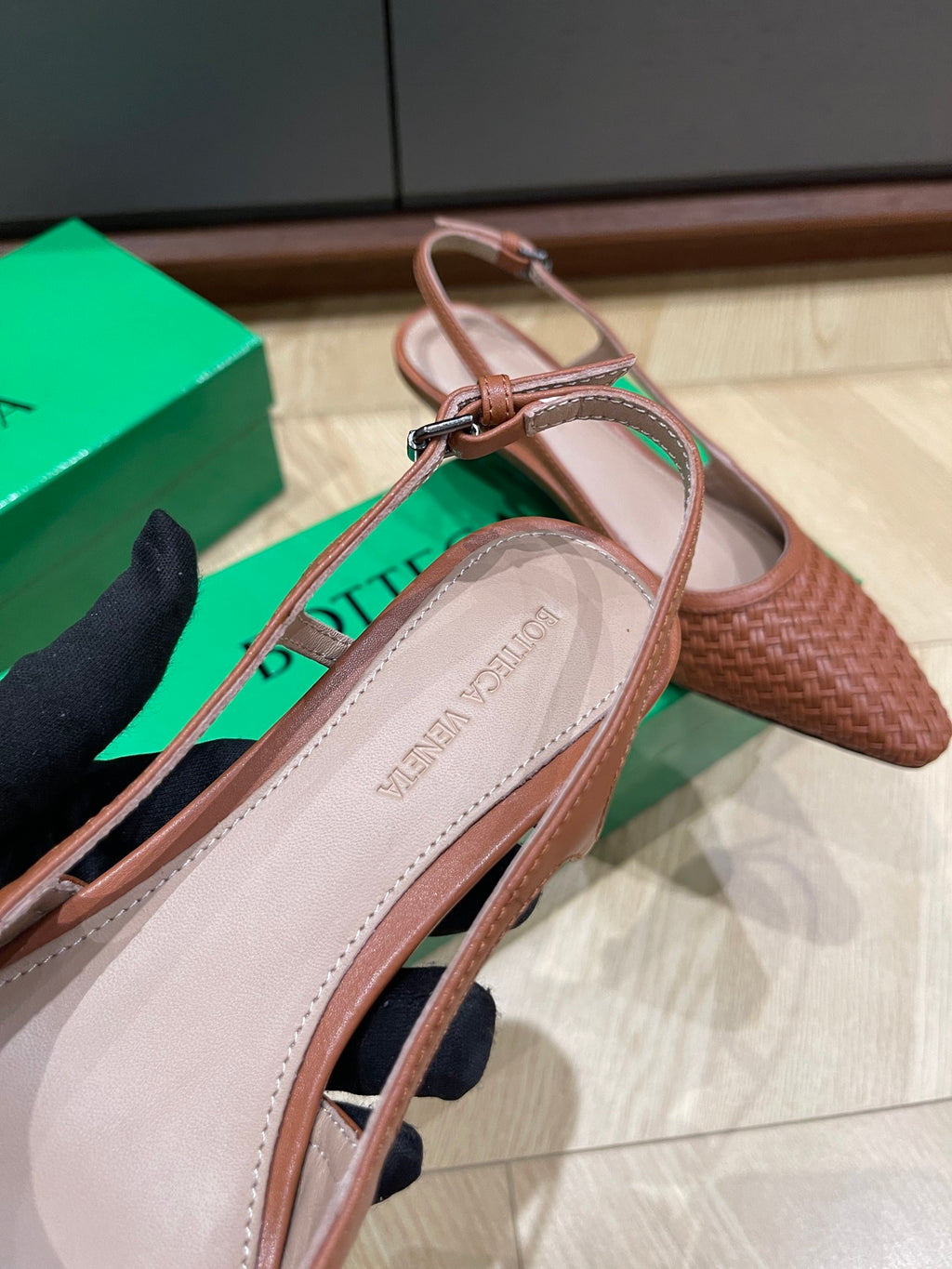 Bottega Veneta SIZE35 Green & Red Sandals EU 35-39 - detail image 5