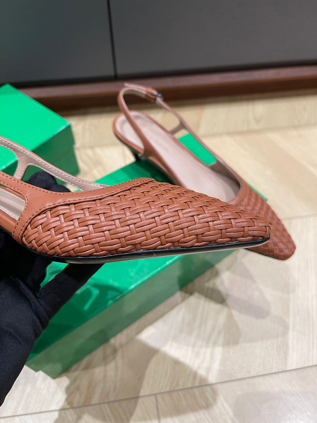Bottega Veneta SIZE35 Green & Red Sandals EU 35-39 - detail image 4