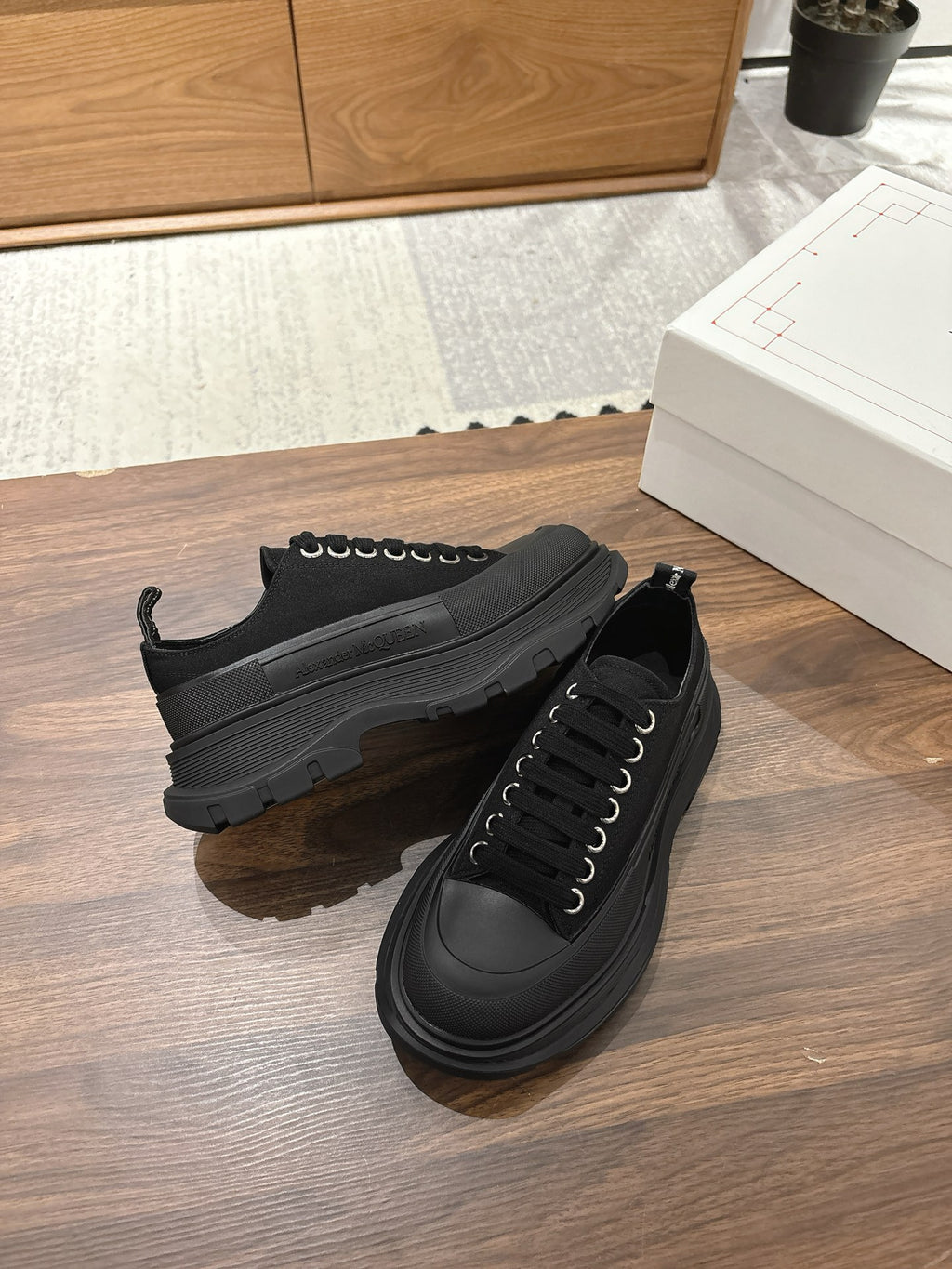 Alexander McQueen Black & Brown Designer Shoes EU 35-44 Edition 4 - detail image 7