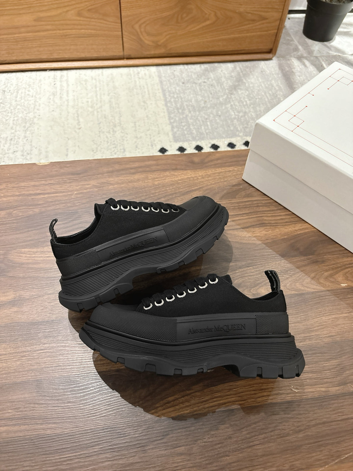 Alexander McQueen Black & Brown Designer Shoes EU 35-44 Edition 4 - detail image 2
