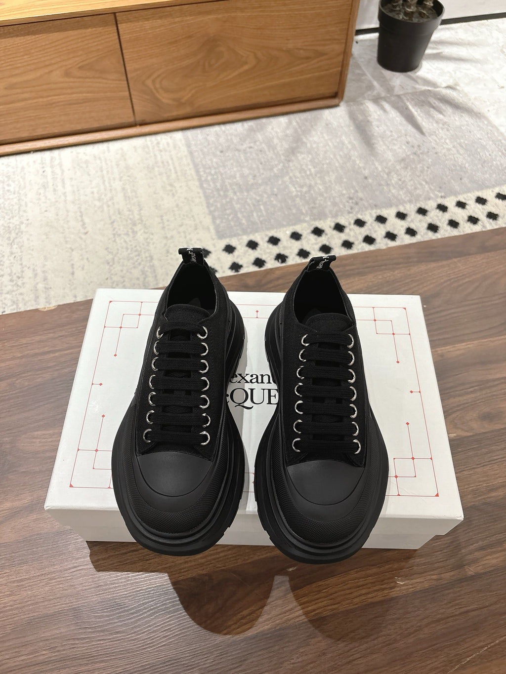 Alexander McQueen Black & Brown Designer Shoes EU 35-44 - detail image 4