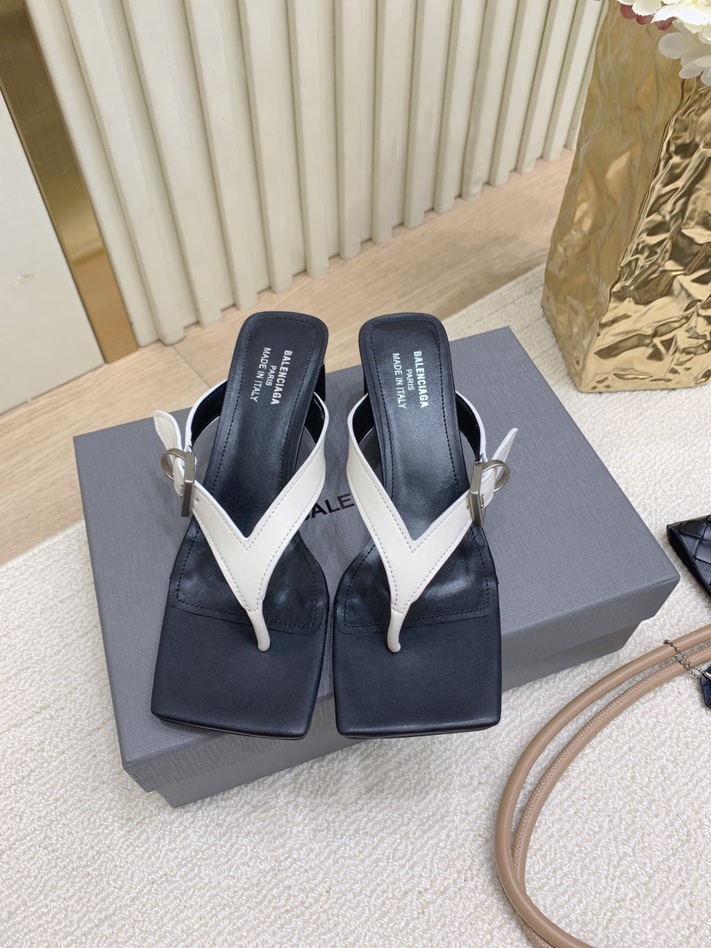 Balenciaga Gray Sandals EU 35-40