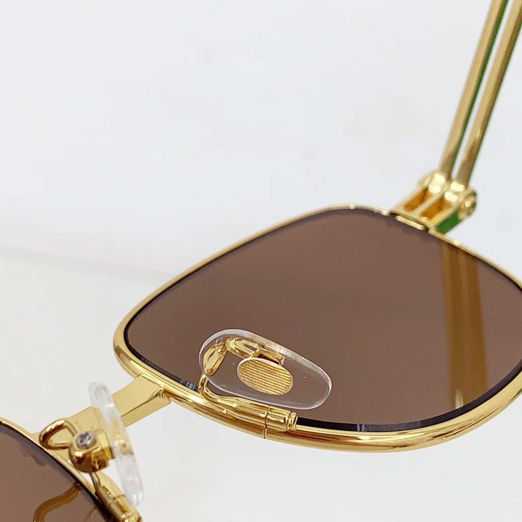 Bottega Veneta BV1380S Green Designer Sunglasses - detail image 7