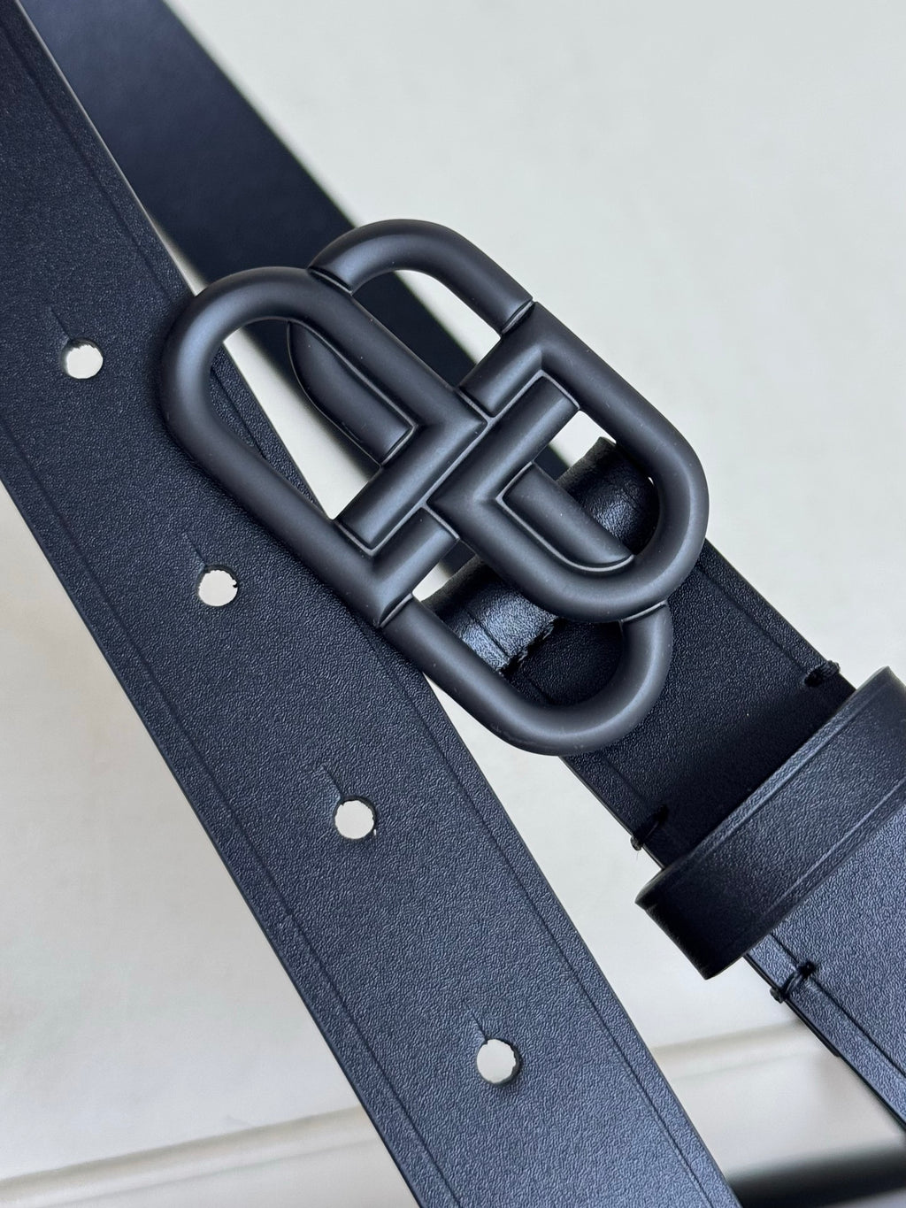 Balenciaga BALENCIAGA2025 Black Designer Belt - detail image 5