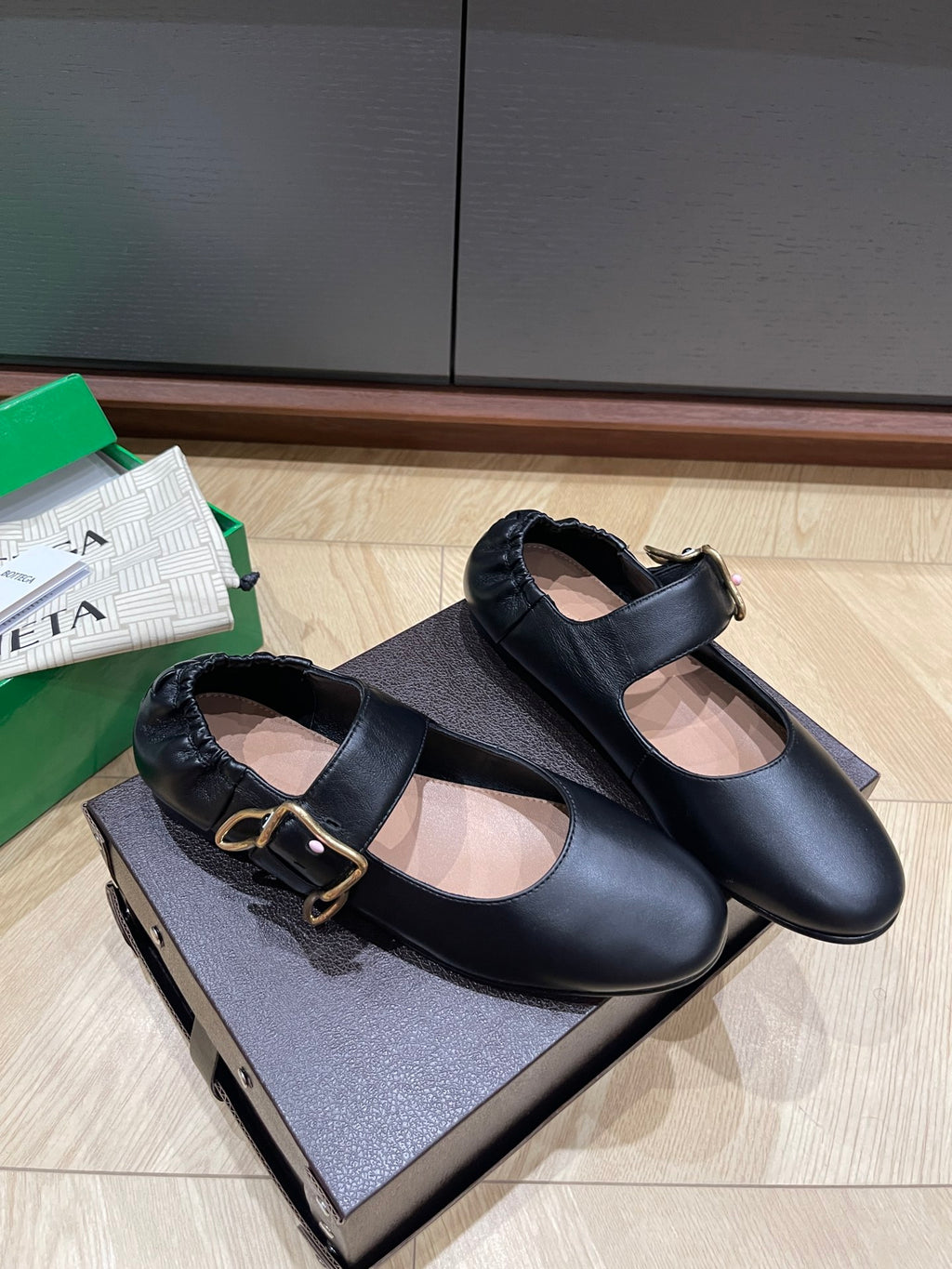 Bottega Veneta Black Ballet Flats EU 35-40 - detail image 2