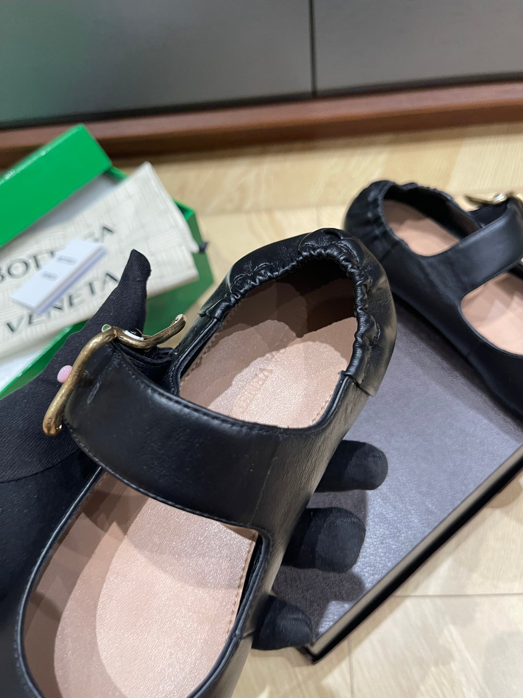 Bottega Veneta Black Ballet Flats EU 35-40 - detail image 6