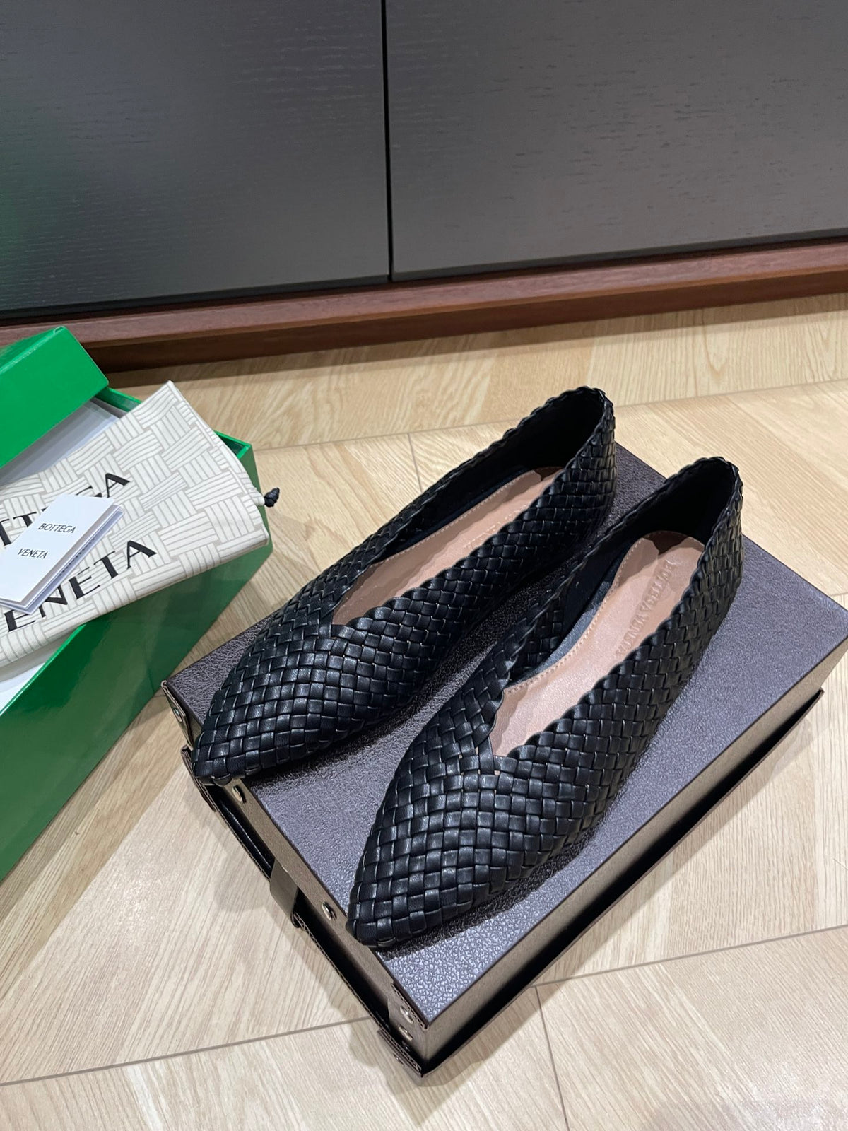 Bottega Veneta A2025 Black Designer Shoes EU 35-39 Edition 2