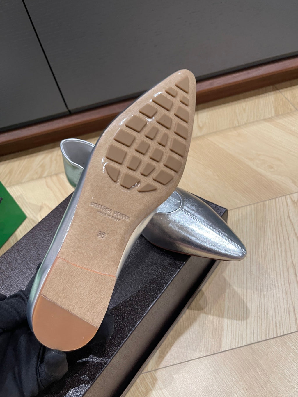 Bottega Veneta SOFIA2025 Black & Brown Designer Shoes EU 35-40 - detail image 8