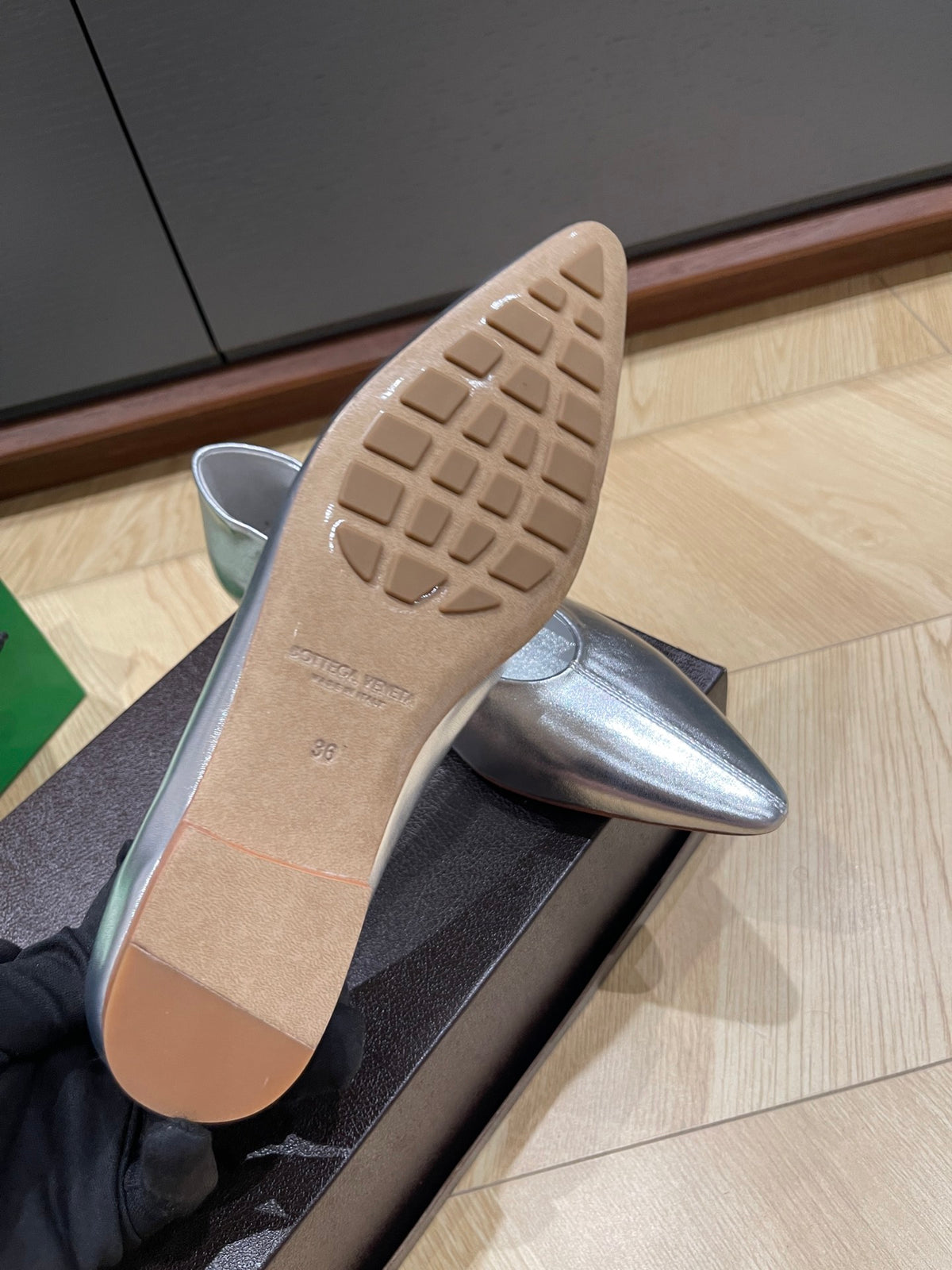 Bottega Veneta SOFIA2025 Black & Brown Designer Shoes EU 35-40 - detail image 8