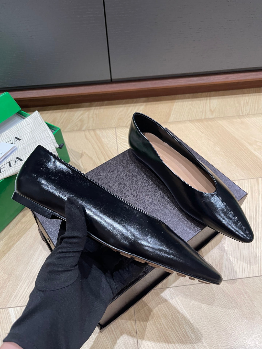 Bottega Veneta SOFIA2025 Black Designer Shoes EU 35-40 - detail image 3