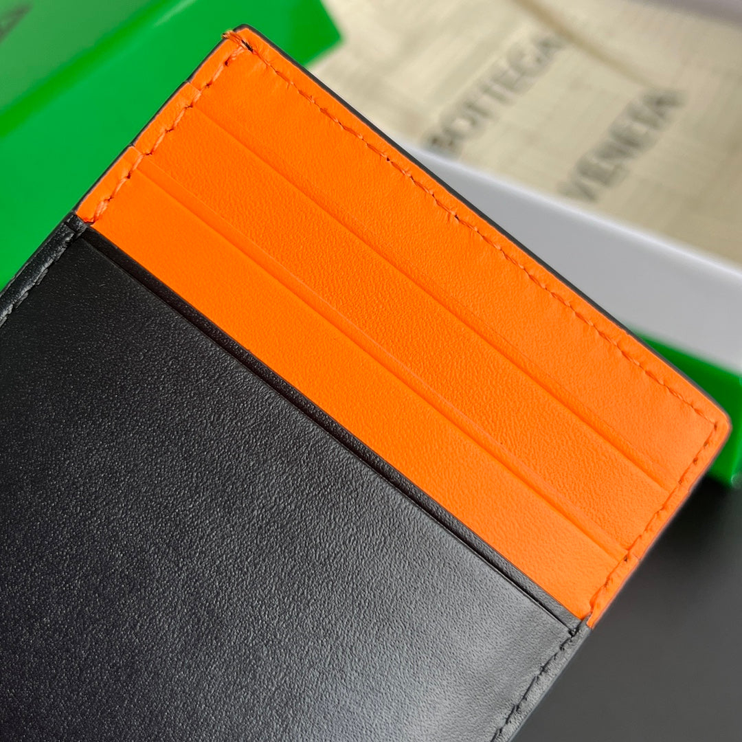 Bottega Veneta Black & Green Card Holder Edition 3 - detail image 7